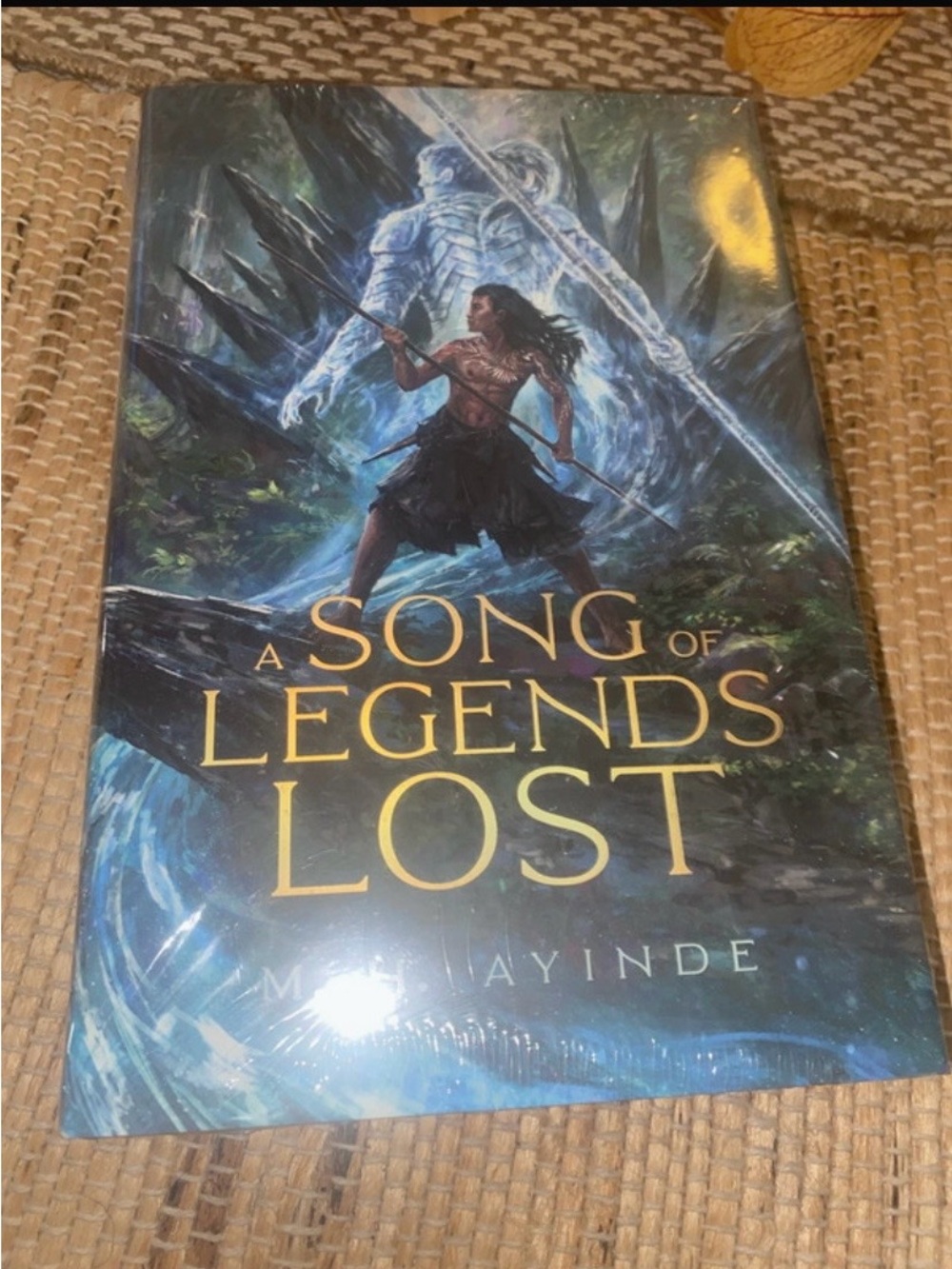 A Song of Legends Lost — Blue Fantasy Hardcover
